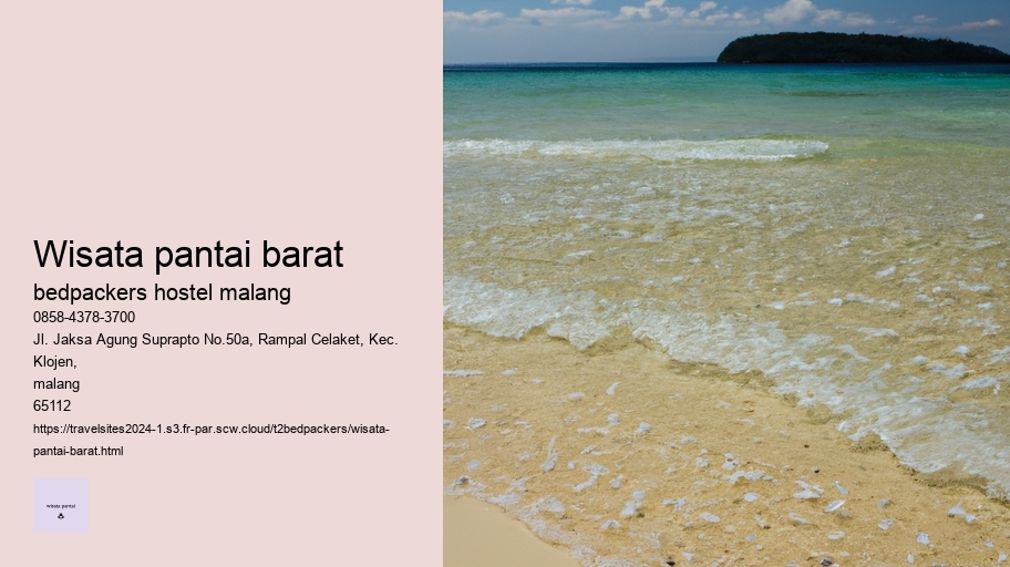 wisata pantai barat